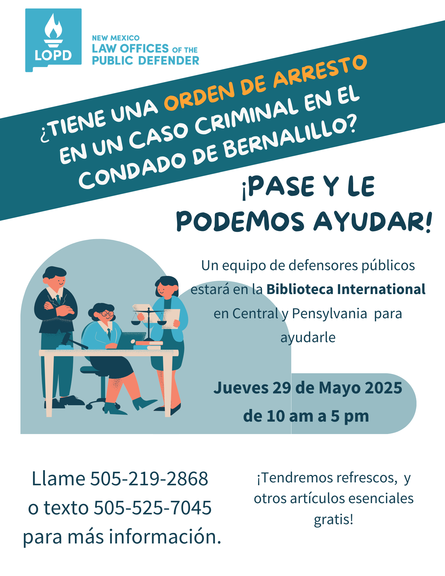 Warrant Workshop Spanish May 29